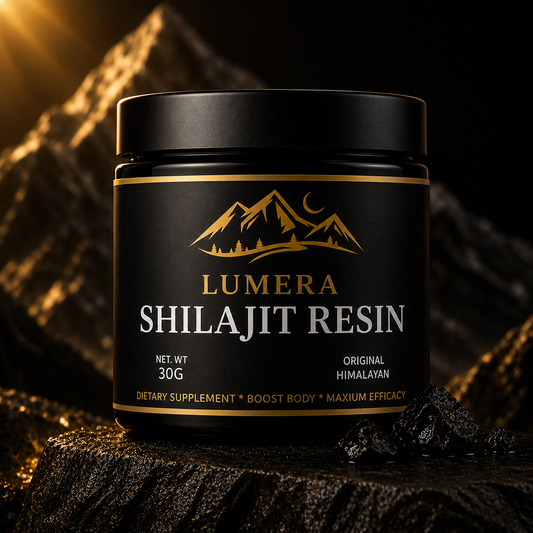 LUMERA Shilajit — Pure Himalayan Resin for Daily Performance