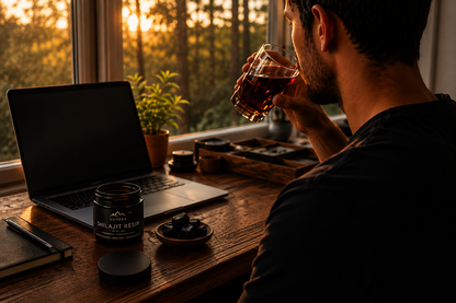 LUMERA Shilajit — Pure Himalayan Resin for Daily Performance